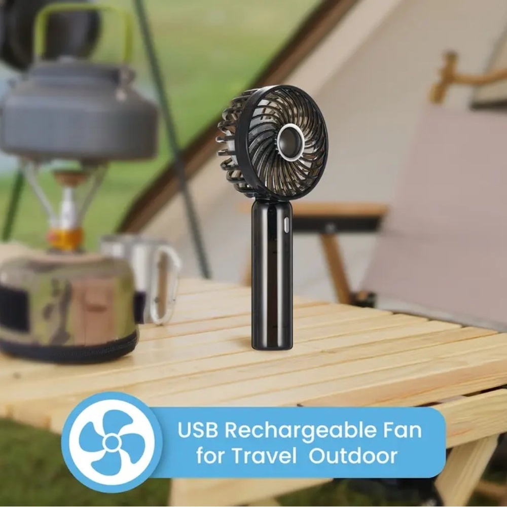 Mini Cooling Fan – Rechargeable, Fast Freeze, Travel-Ready - Picture 4 of 4
